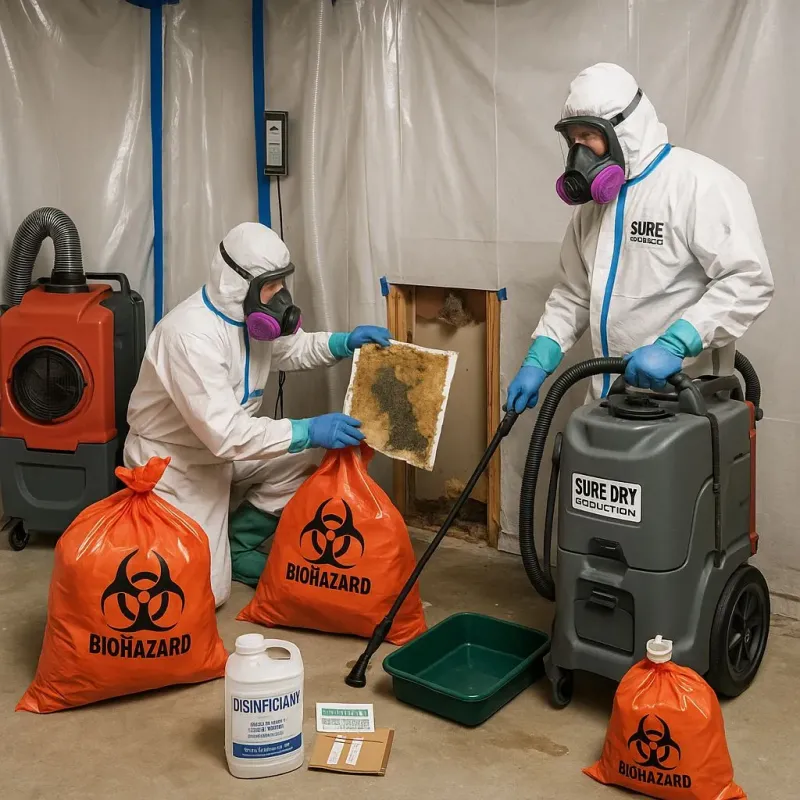 Contaminated Water Handling Protocols process in Campbell County, TN