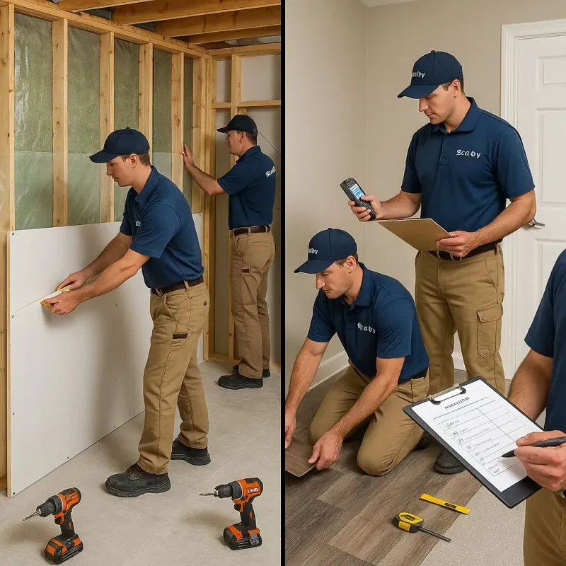 Repairs and Reconstruction process in Campbell County, TN