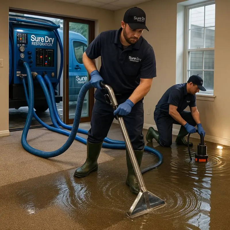 Water Extraction and Removal process in Campbell County, TN